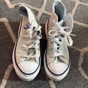 High-Top Canvas Sneakers